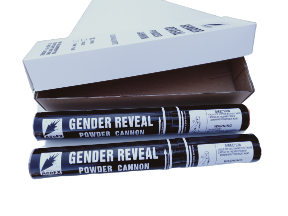 Gender Reveal Premium Holi Powder Smoke Colour Cannon Pack with 2 pcs